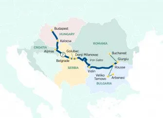 Карта круиза