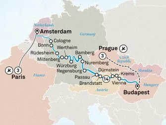 Карта круиза