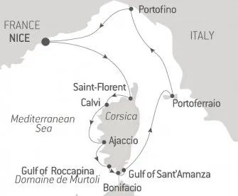 Карта круиза