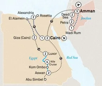 Карта круиза