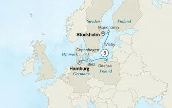 Карта круиза