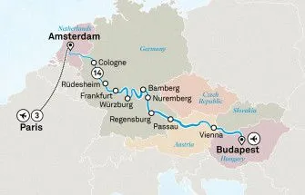 Карта круиза