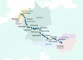 Карта круиза