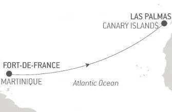 Карта круиза