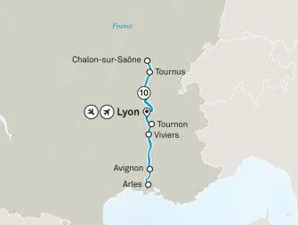 Карта круиза