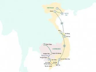 Карта круиза