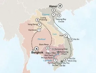 Карта круиза