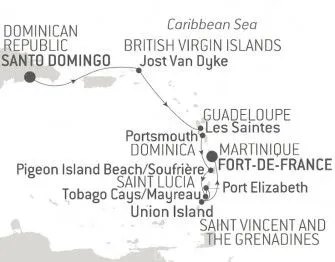 Карта круиза