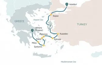 Карта круиза