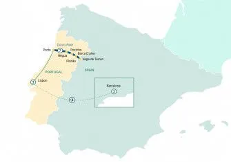 Карта круиза