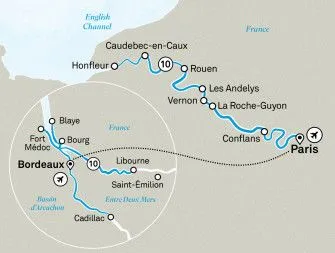 Карта круиза