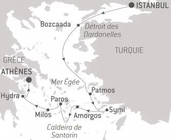 Карта круиза