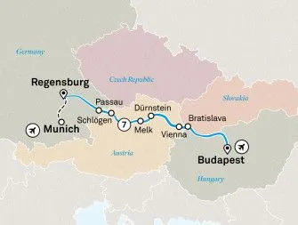 Карта круиза