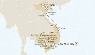 Карта круиза