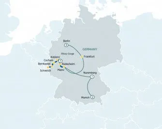 Карта круиза