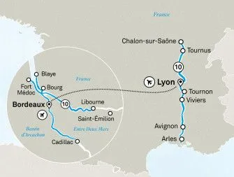 Карта круиза