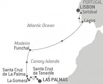 Карта круиза