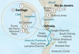 Карта маршрута