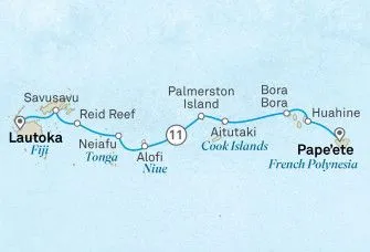 Карта круиза