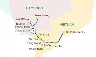 Карта круиза