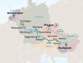 Карта круиза