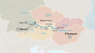 Карта круиза