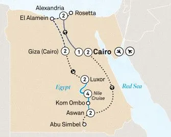 Карта круиза