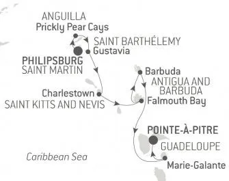 Карта круиза