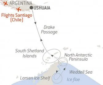 Карта круиза