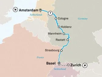 Карта круиза