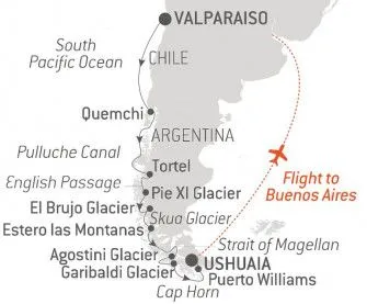 Карта круиза