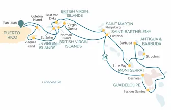 Карта круиза