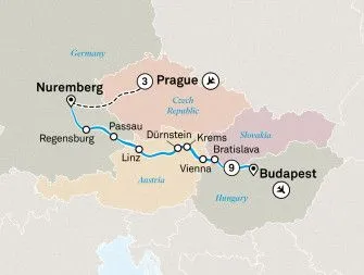 Карта круиза