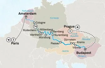 Карта круиза