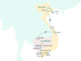 Карта круиза