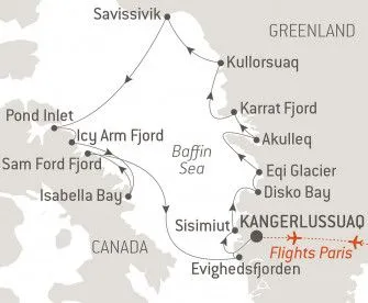 Карта круиза