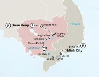 Карта круиза