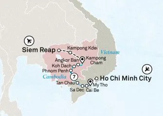 Карта круиза