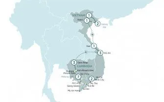 Карта круиза