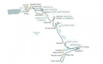 Карта круиза