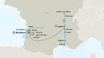 Карта круиза