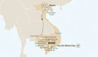 Карта круиза