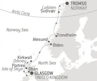 Карта круиза