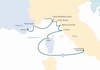 Карта круиза