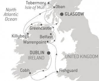 Карта круиза