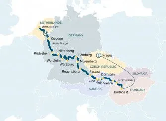 Карта круиза