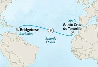 Карта круиза