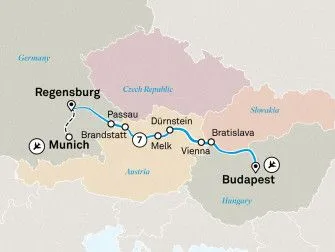 Карта круиза