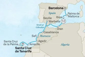 Карта маршрута