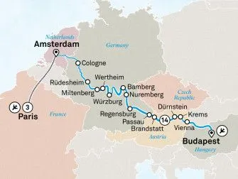 Карта круиза